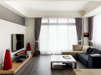 现代时尚简约二居装潢