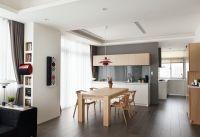 现代时尚简约二居装潢