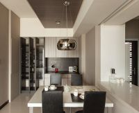 摩登时尚现代二居装潢大全