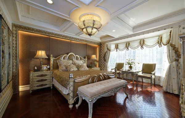 欧式古典豪华卧室设计图