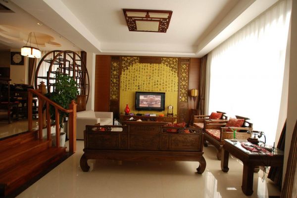 豪华古典中式客厅设计