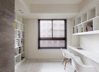 时尚现代简约二居装潢案例