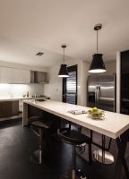 时尚现代简约二居装潢案例