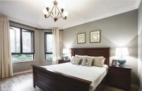 乡村美式三居室家装效果图