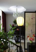 中式现代三室一厅室内装修效果图