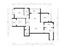 美林君渡-新中式风格-三居室