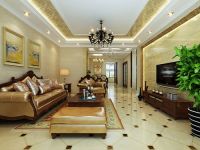 领秀硅谷-欧式风格-三居室