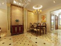 领秀硅谷-欧式风格-三居室