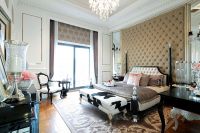 美式古典豪华别墅效果图