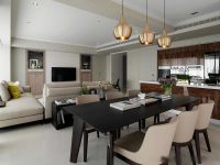 舒适现代二居装潢案例