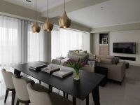 舒适现代二居装潢案例