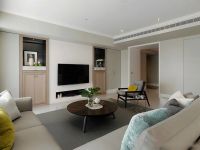 舒适现代二居装潢案例