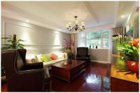 典雅美式三居装潢案例