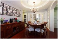 典雅美式三居装潢案例