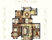 领袖翡翠山现代风格-159平米