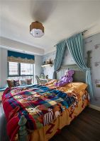 美式现代风格三居室内效果图片