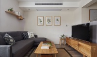 日式家庭两居室装修效果图