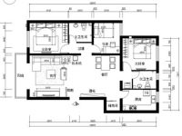 涿州小区-现代简约-两居室