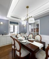 清新典雅美式三居装潢案例