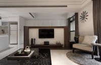 现代简约家装二居设计大全