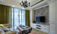 简欧两居室家装设计效果图