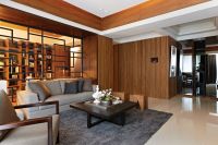 美式风格110平米三室两厅效果图欣赏大全