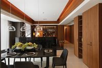 美式风格110平米三室两厅效果图欣赏大全