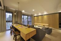 现代时尚120平米四室两厅效果图