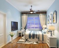 90平米地中海风格设计