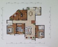 198平米美式风格设计