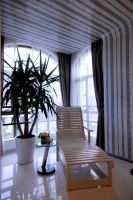 现代简约时尚二居装潢案例