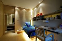 现代简约时尚二居装潢案例