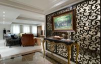 美式装修三室两厅效果图2015