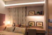 装饰设计卧室窗帘效果图大全