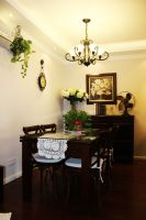 古朴美式二居装修效果图