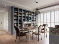 120平米北欧风格三居设计效果图