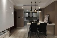 现代时尚家装二居装潢