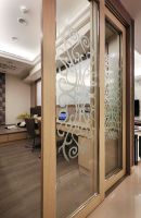 简欧风格家装三居室设计效果图