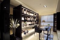 后现代风格家居书房装饰效果图