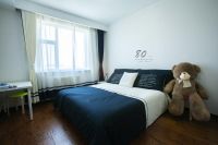 88平现代两居室家庭装饰效果图