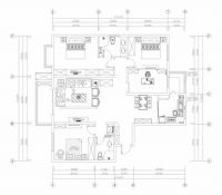 总参通讯部第二干休所-现代简约-四居室