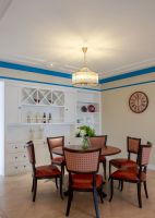 90平米地中海风格两居室设计效果图欣赏