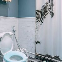 唯美蓝色简欧二居装修大全