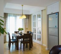 美式室内三居室家居装修效果图