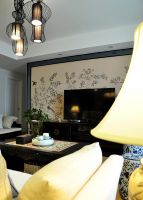 现代古典三居室设计装修效果图