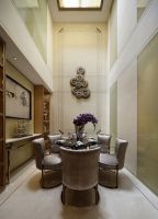 艺术气息现代风格卫生间效果图