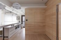 时尚简约原木餐厨房装修