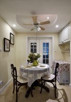 美式现代家居三室一厅装修效果图片