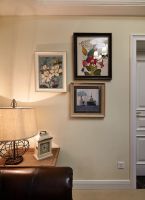 美式现代家居三室一厅装修效果图片