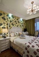 美式现代家居三室一厅装修效果图片